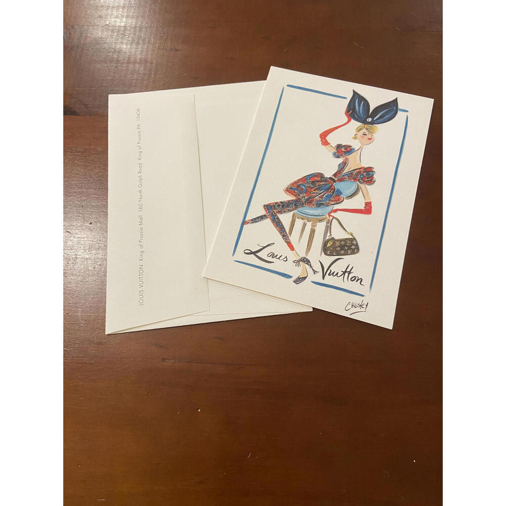 Louis Vuitton Fashion Illustrated Card